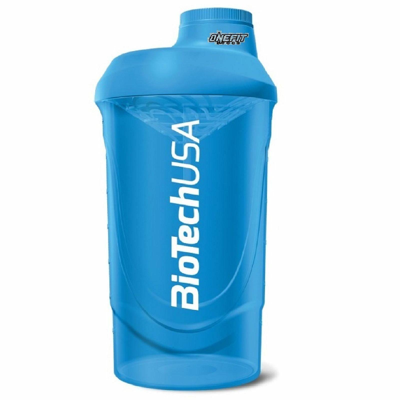 Biotech USA Shaker Blu 600ml PALESTRA PER PROTEINE AMINOACIDI CREATINA