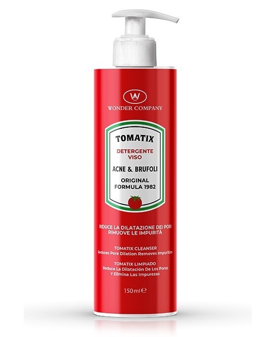 LR Wonder Company Tomatix Detergente Viso per Acne e Brufoli 150ml