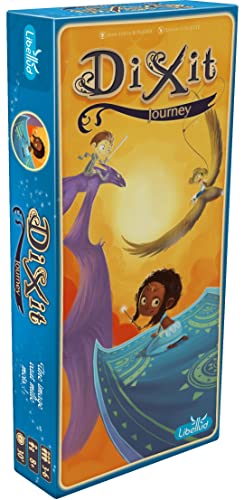 Libellud | Estensione Dixit: Journey (Edition 2022) | Gioco Di Comunicazione | Età: 8+ | 3 Fino A 6 Giocatori | Tempo Di Gioco: 30 Min