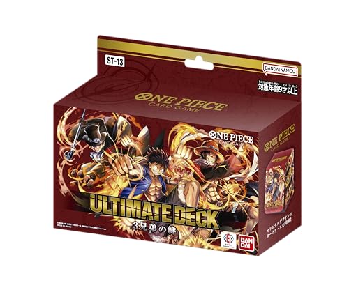 Baruzcard One Piece Card Game Starter Deck Three Brothers St13 Eng Con Toploader Omaggio By