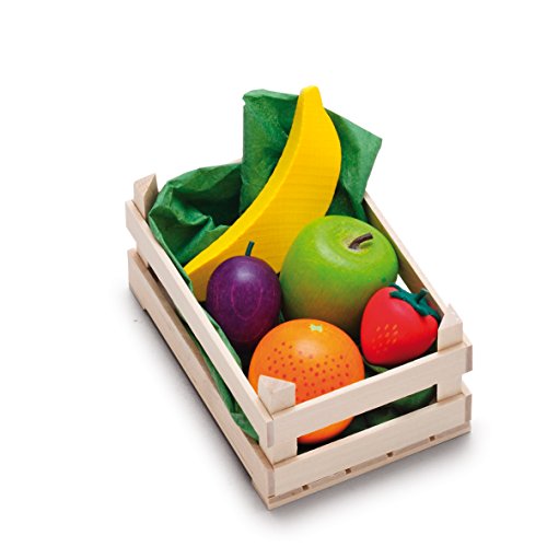 Erzi- Frutti Assortiti, Multicolore, Obst, 28231