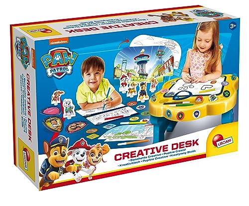 Lisciani Giochi - Paw Patrol Creative Desk, 103331