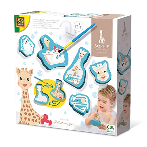 Sophie La Girafe - Colorare Con L'Acqua In Bagno