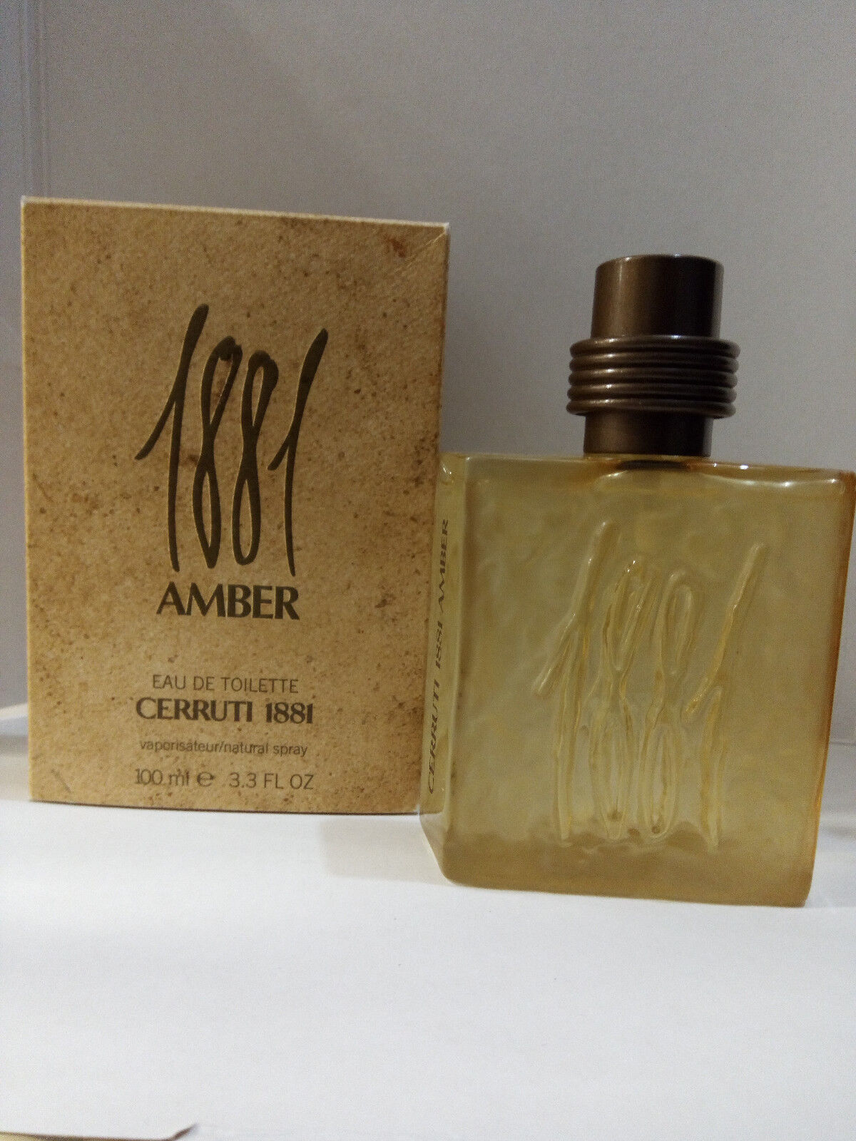 CERRUTI 1881 AMBER EAU DE TOILETTE 100ML NATURAL SPRAY