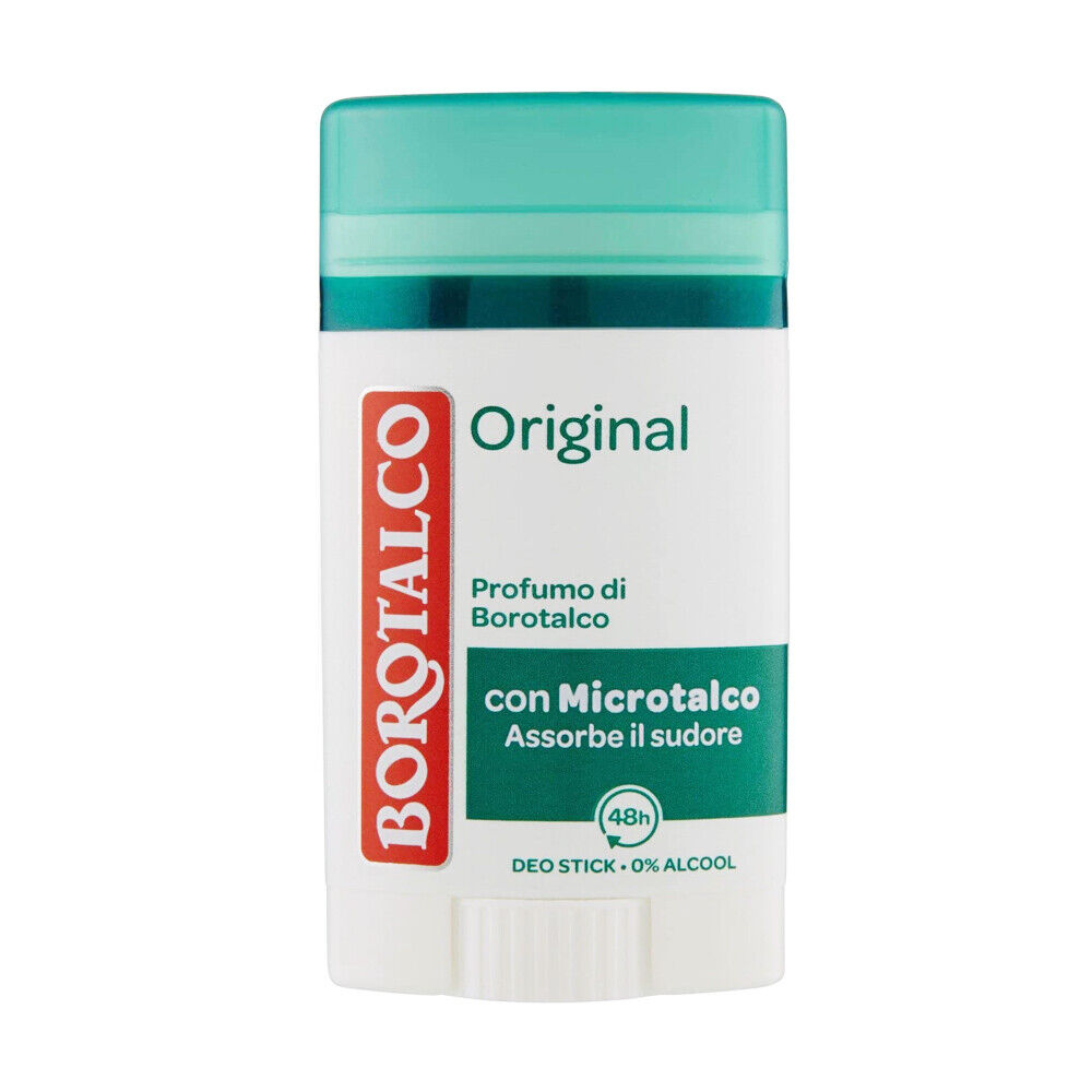 Borotalco Original Deodorante In Stick Profumo Di Borotalco Unisex 48H 40ml