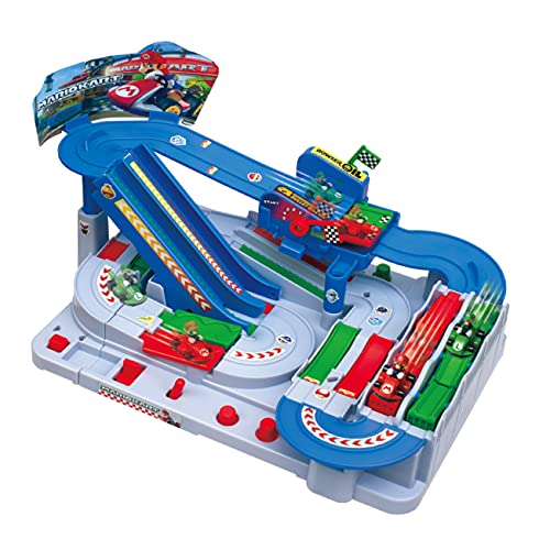 Epoch Games 7414, Mario Kart Racing Deluxe, 2 Giocatori, Multicolore