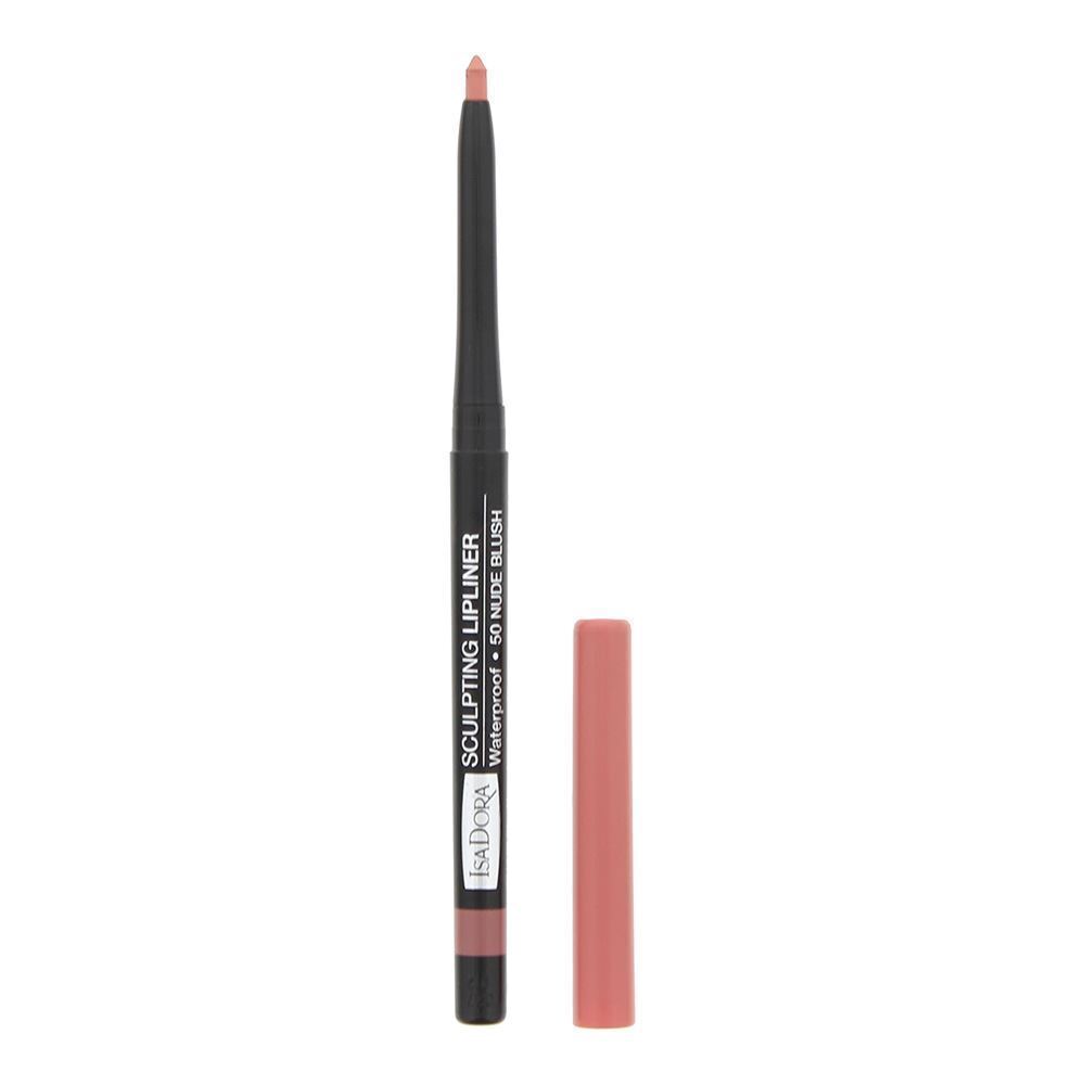 Isadora Sculpting Waterproof 50 Nude Blush Lip Liner 0.3g For Women