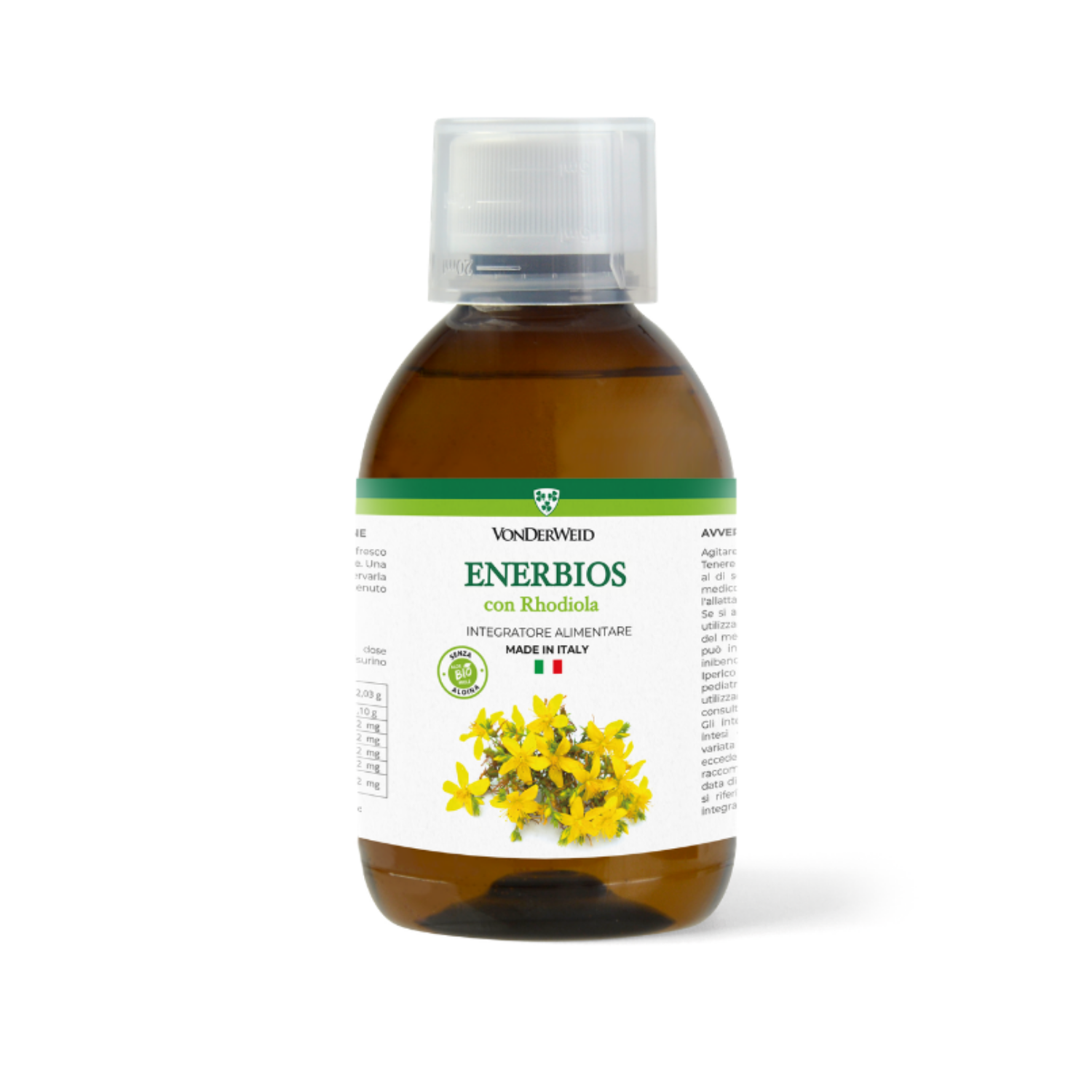 VONDERWEID - Enerbios, Integratore Alimentare Energizzante - 250 ml