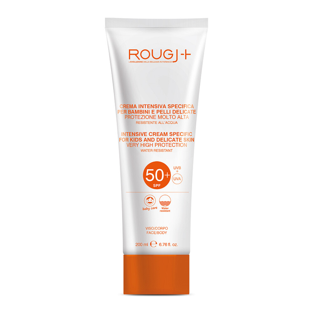 Rougj Solare - Kids Crema Solare Bambini Protezione Molto Alta SPF50+, 200ml