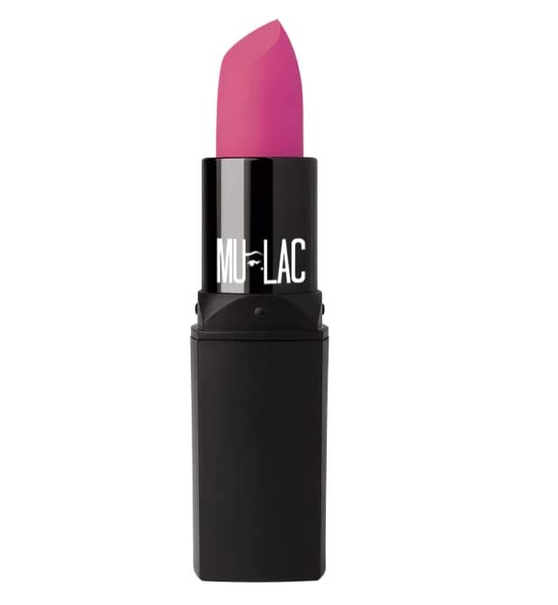 Mulac Cosmetics FLAMINGO Rossetto Cremoso Opaco fucsia dalla texture "pastello"