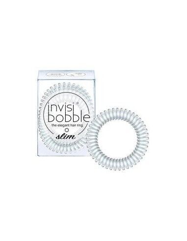 Invisibobble Slim Crystal Clear Tre Elastici