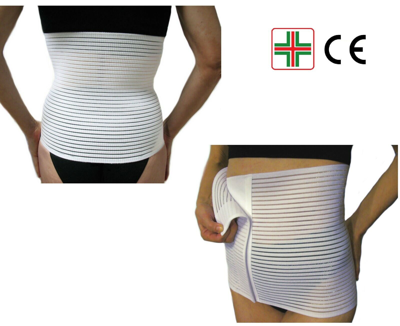 FASCIA MILLERIGHE (L) Cintura Elastica Post Operatoria Parto Pancera Addominale