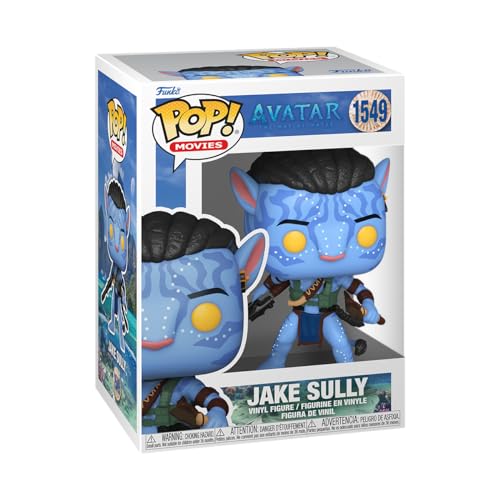 Funko Pop! Movies: Avatar: The Way Of Water - Jake Sully - (Battle) - Figura In Vinile Da Collezione - Idea Regalo - Merchandising Ufficiale - Giocatt