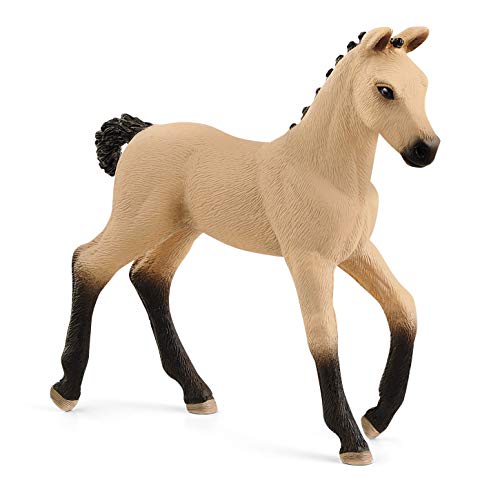 Schleich- Puledro Hannoveriano, Dun Rosso Foal Figurine, Multicolore, 13929