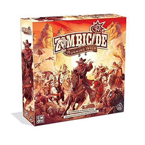 Asmodee - Zombicide Undead Or Alive: Running Wlid, Espansione Gioco Da Tavolo, 14+ Anni, 1-6 Giocatori, Edizione In Italiano