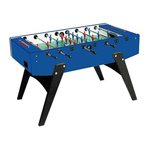 Garlando Calcio Balilla G-2000 Con Aste Rientranti Blu