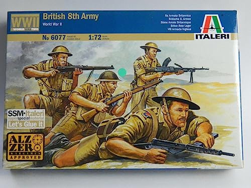 Italeri 6077 - Wwii British 8Th Army Scala 1:72