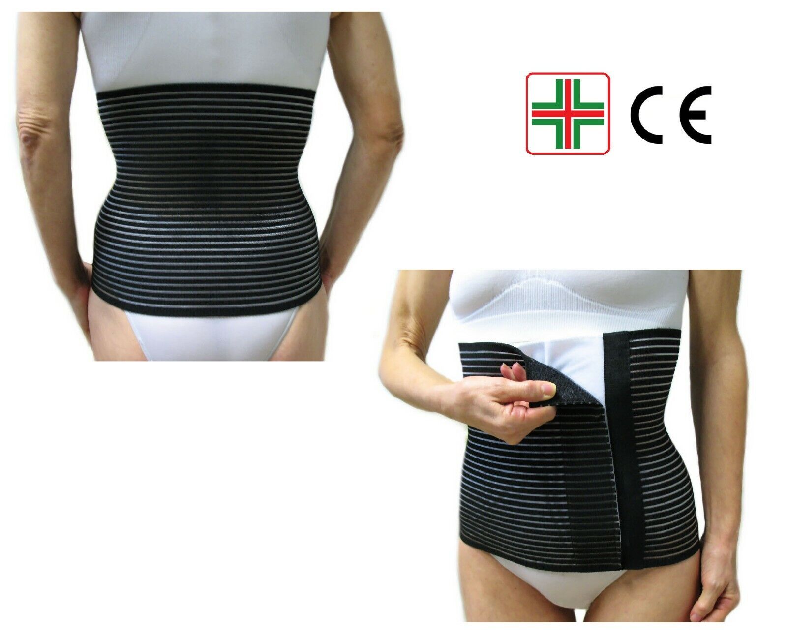 FASCIA MILLERIGHE XXL Cintura Elastica Post Operatoria Parto Pancera Addominale