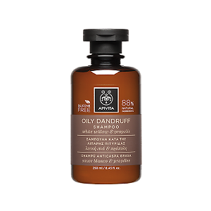 Apivita Oily Dandruff Shampoo With White Willow And Propolis 250ml