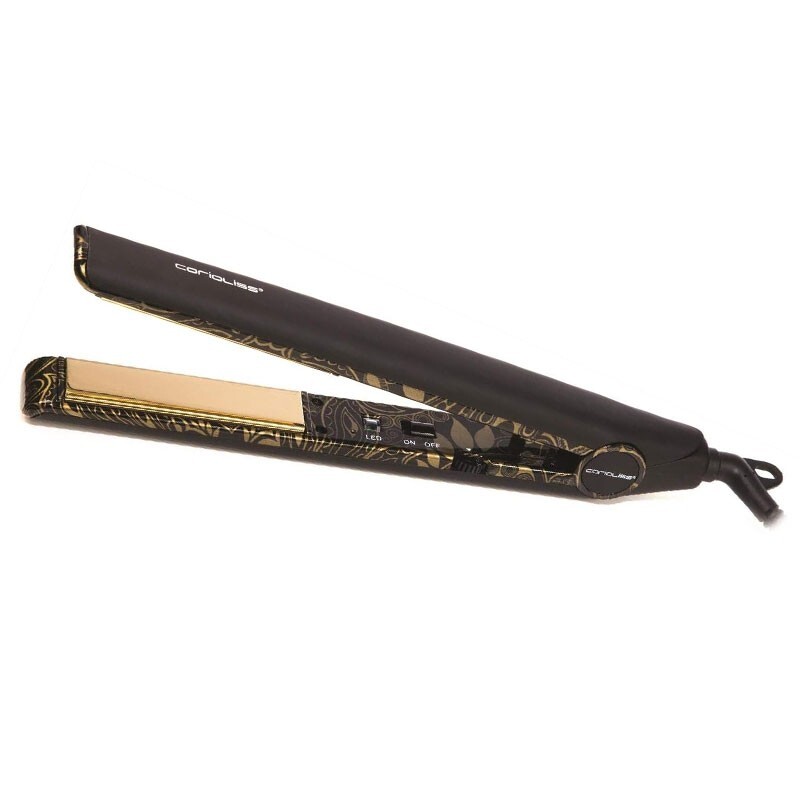 Corioliss Piastra capelli lisci/ricci C1 Original Paisley tecnologia al titanio