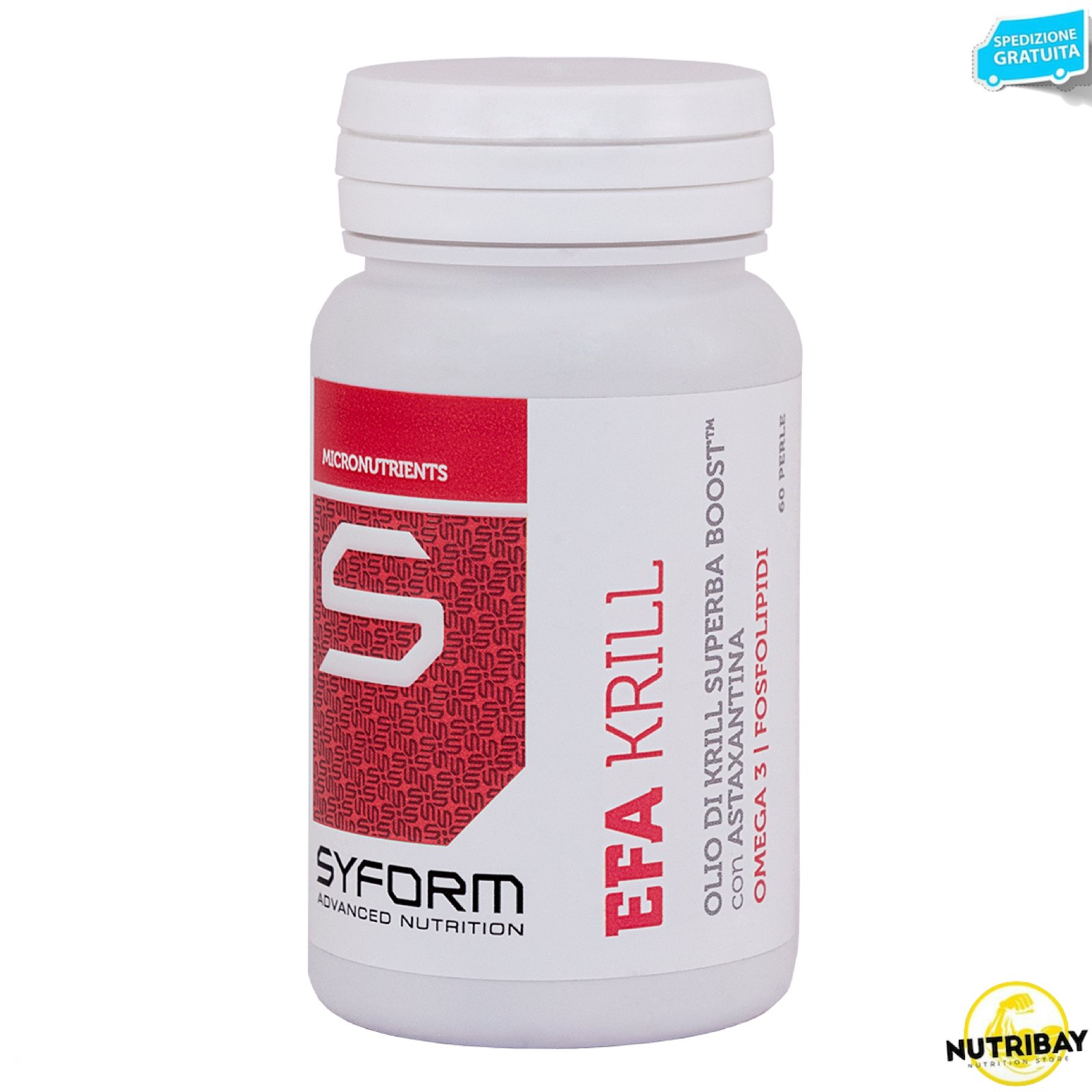 SYFORM EFA Krill 60 perle OLIO DI KRILL CON ASTAXANTINA