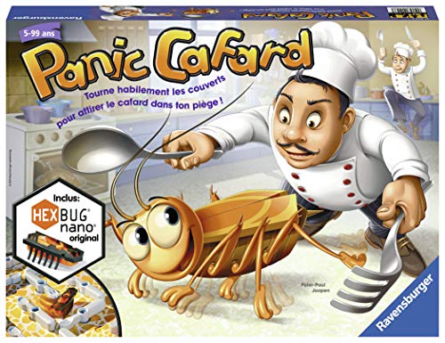 Ravensburger- Panic Cafard 21443 - Gioco Di Società Per Bambini, Da 2 A 4 Giocatori