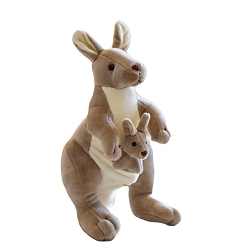 Sarah Duke Canguro, Peluche A Canguro, Per Coccolare, Giocare E Dormire (28 Cm)