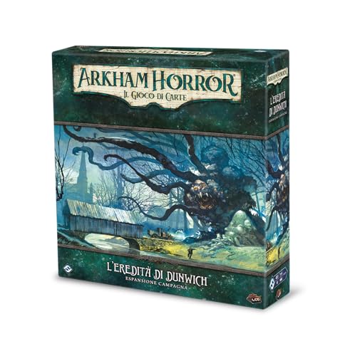 Asmodee Arkham Horror Il Gioco Di Carte, L'Eredità Di Dunwich, Espansione Campagna, Edizione In Italiano