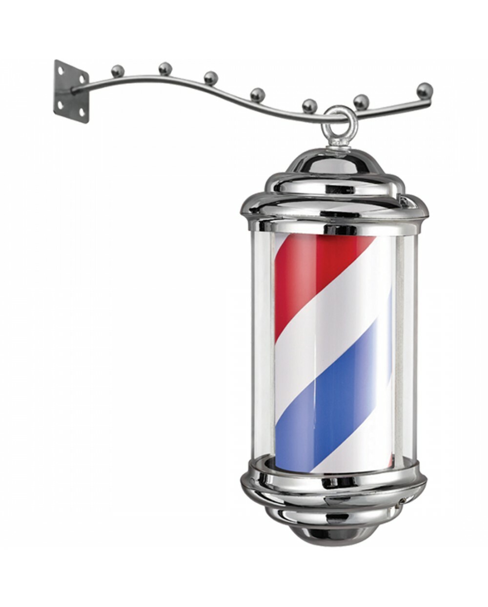 Barber Pole Sospeso Insegna Luminosa Barbiere