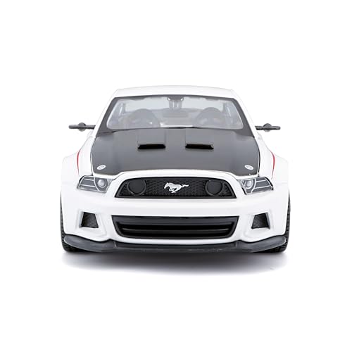 Maisto, Colore Ford Mustang Street Racer Bianco (31506W)