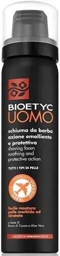 BIOETYC UOMO SCHIUMA DA BARBA EMOLLIENTE PROTETTIVA PER TUTTI TIPI DI PELLE ML75