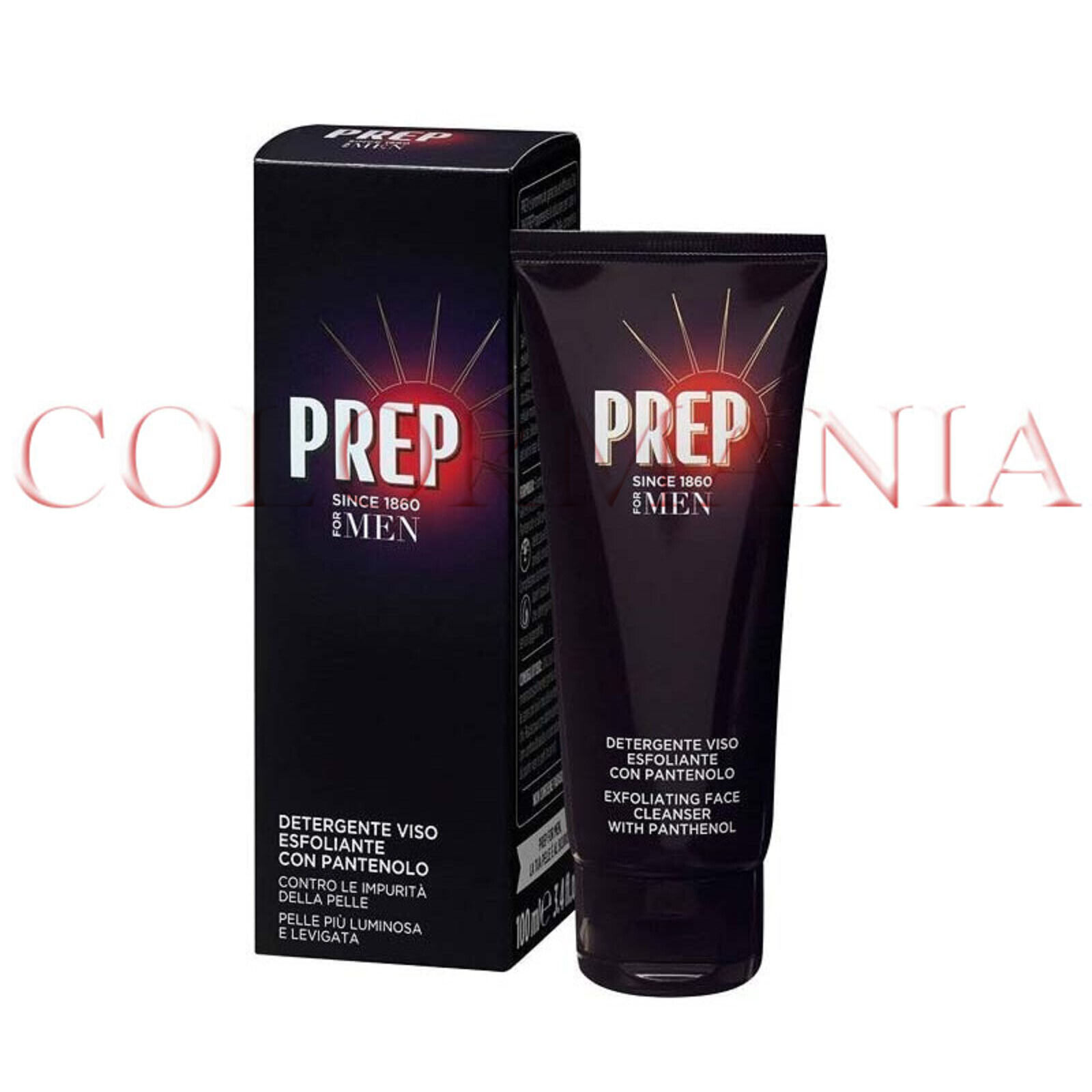PREP DETERGENTE VISO UOMO ESFOLIANTE CON PANTENOLO 100 ML