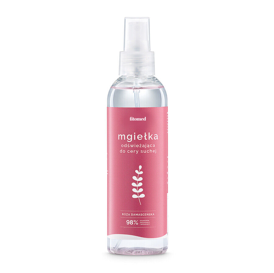 Fitomed Rose nebulizzatore rinfrescante e idratante per pelli secche, 200 ml