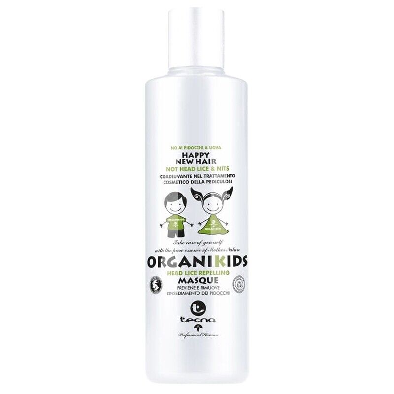 Maschera Capelli Per Bambini TECNA OrganiKids Organic Protective Masque 200ml