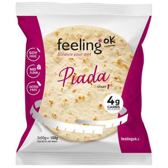 Feeling OK - Start1 - 2 Piada da 50 gr PIADINA PROTEICA
