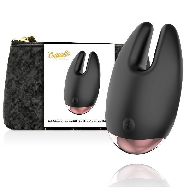 COQUETTE CHIC DESIRE - STIMOLATORE CLITORIDEO NERO/ORO