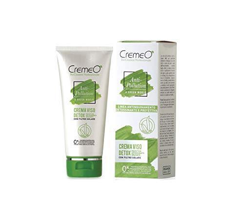 Cremeo Crema Viso Detox Protettiva Idratante Linea Detossinante Vegan OK 75 ML
