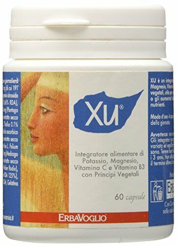 Erbavoglio Xu Drenante Diuretico con Potassio - 60 Capsule (z2V)