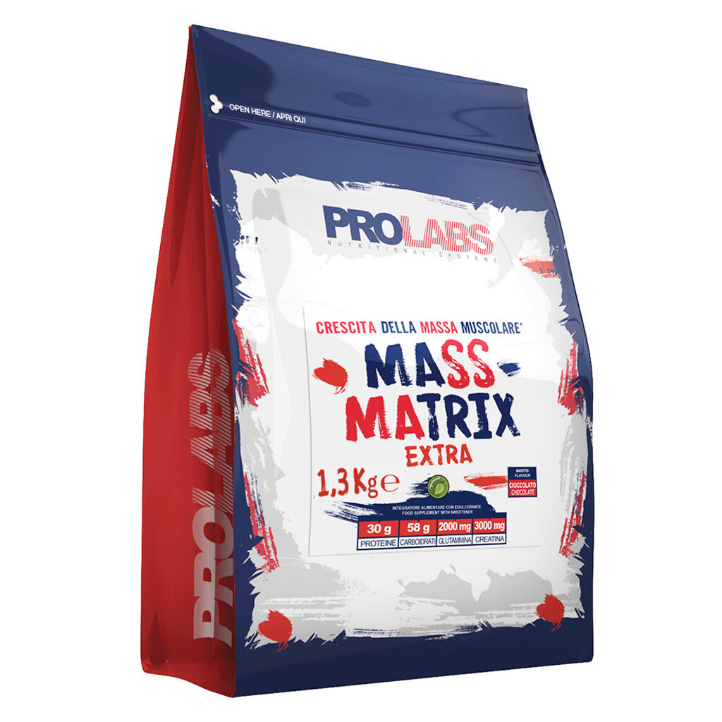 PROLABS MASS MATRIX EXTRA BUSTA 1,3 KG Cioccolato