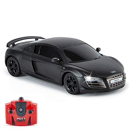 Cmj Rc Cars Audi R8 Gt, Auto Telecomandata Con Licenza Ufficiale Con Luci Di Lavoro, Auto Radiocomandata Per Ragazzi E Ragazze Giocattoli Scala 1:24,