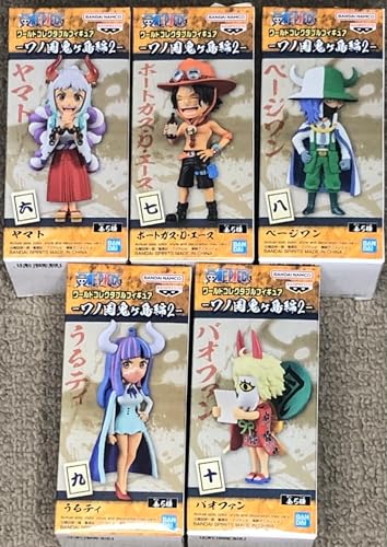 Banpresto- Pack 12 Figuras Wanokuni Onigashima 2 Word Collectable One Piece 7Cm Surtido, 143548