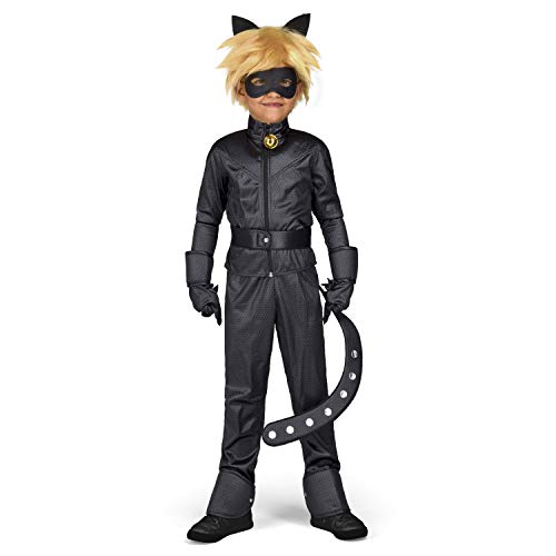 Yiija Fast Fun – Costume Cat Noir (Viving Costumes) 12-14 Años Nero