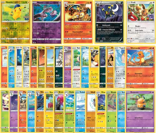 Carte Pokemon – 30 Carte Pokemon Originali Con Holo E Carte Rare