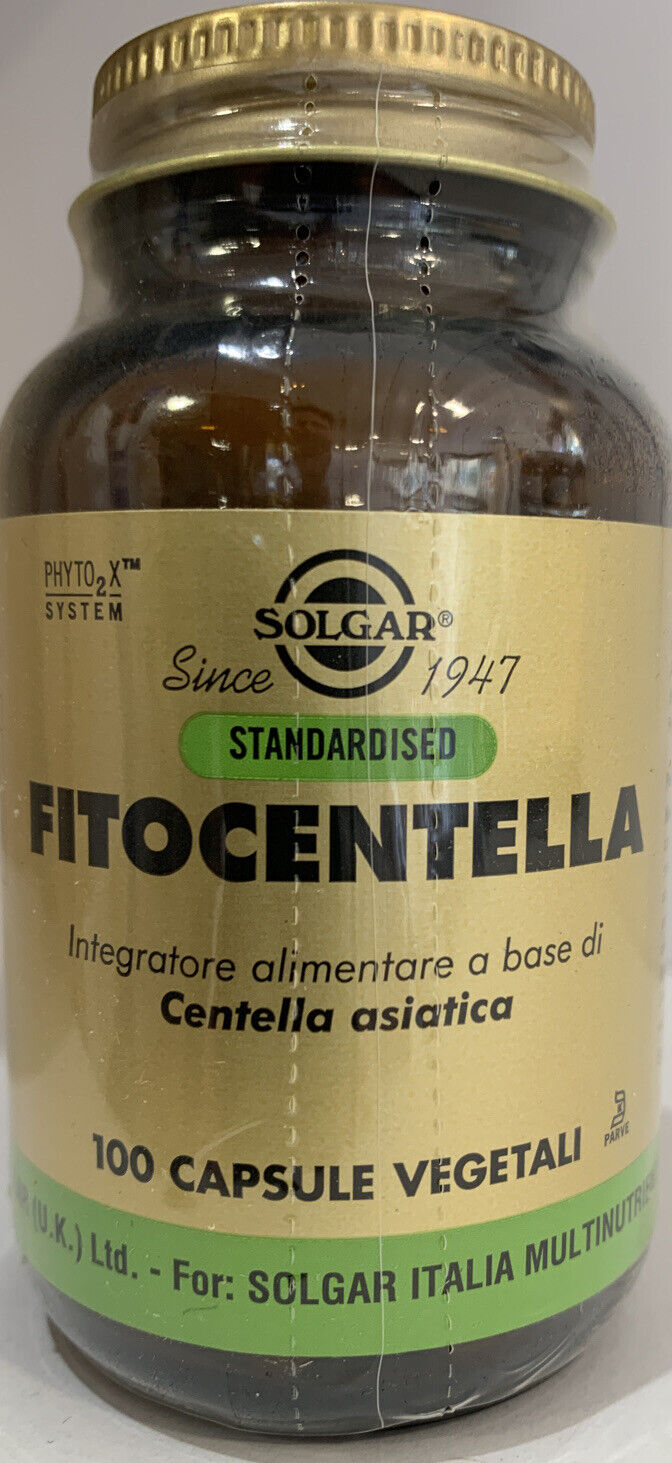 SOLGAR FITOCENTELLA 100 Capsule Vegetali - prezzo scontato