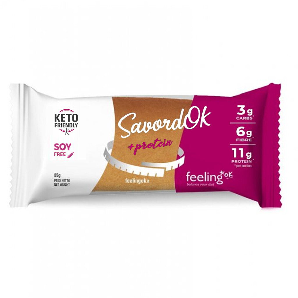 FEELING OK SAVORDOK + PROTEIN 35 GR Mandorla