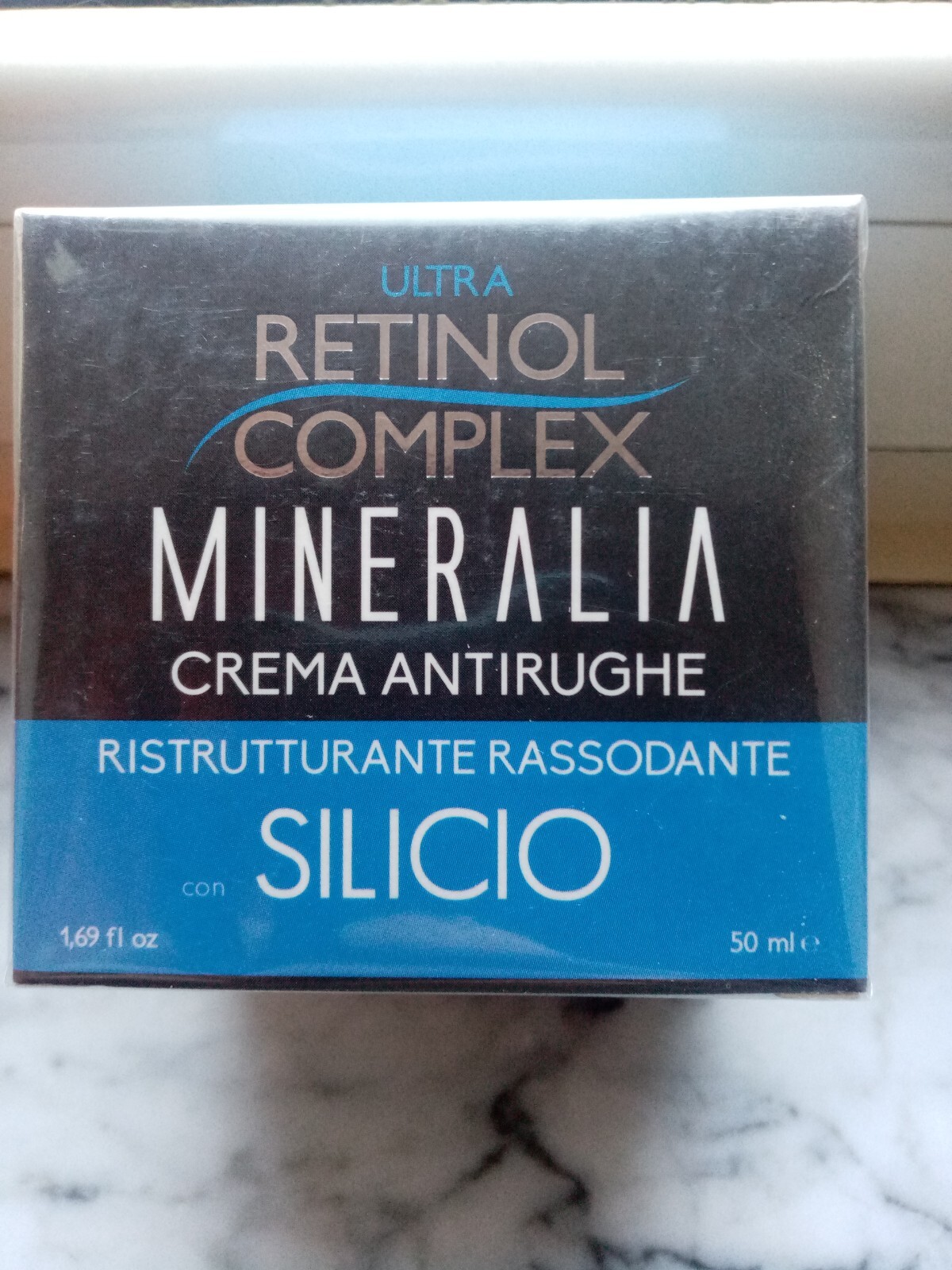 Crema Viso Antirughe Al Silicio Retinol Complex 50  ml, DISPONIBILE