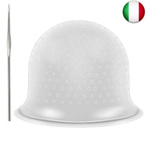 Cuffia per Meches，Cuffia per capelli per meches colorazione Cuffia in silicone p