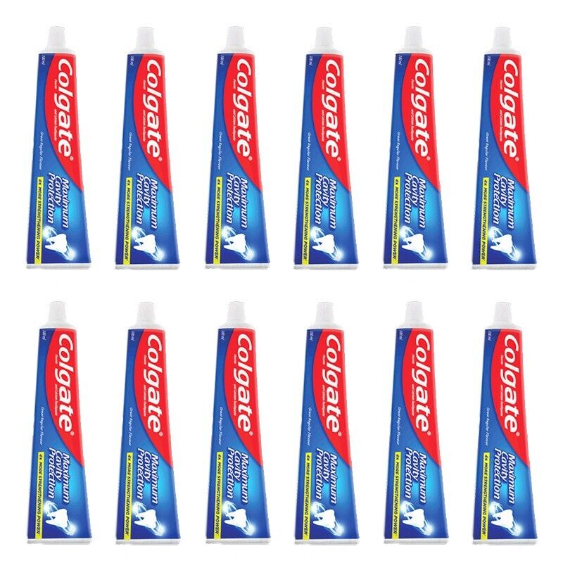 12pz Dentifricio anticarie Colgate Maximum Cavity Protection fresco 100ml