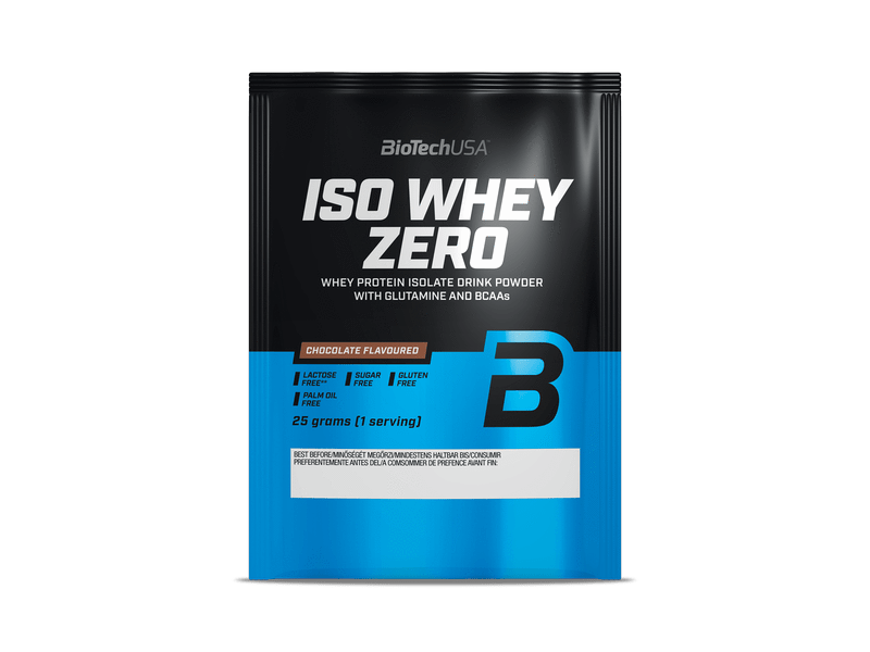 BioTech USA Iso Whey Zero, Cioccolato, bustina, 25 g