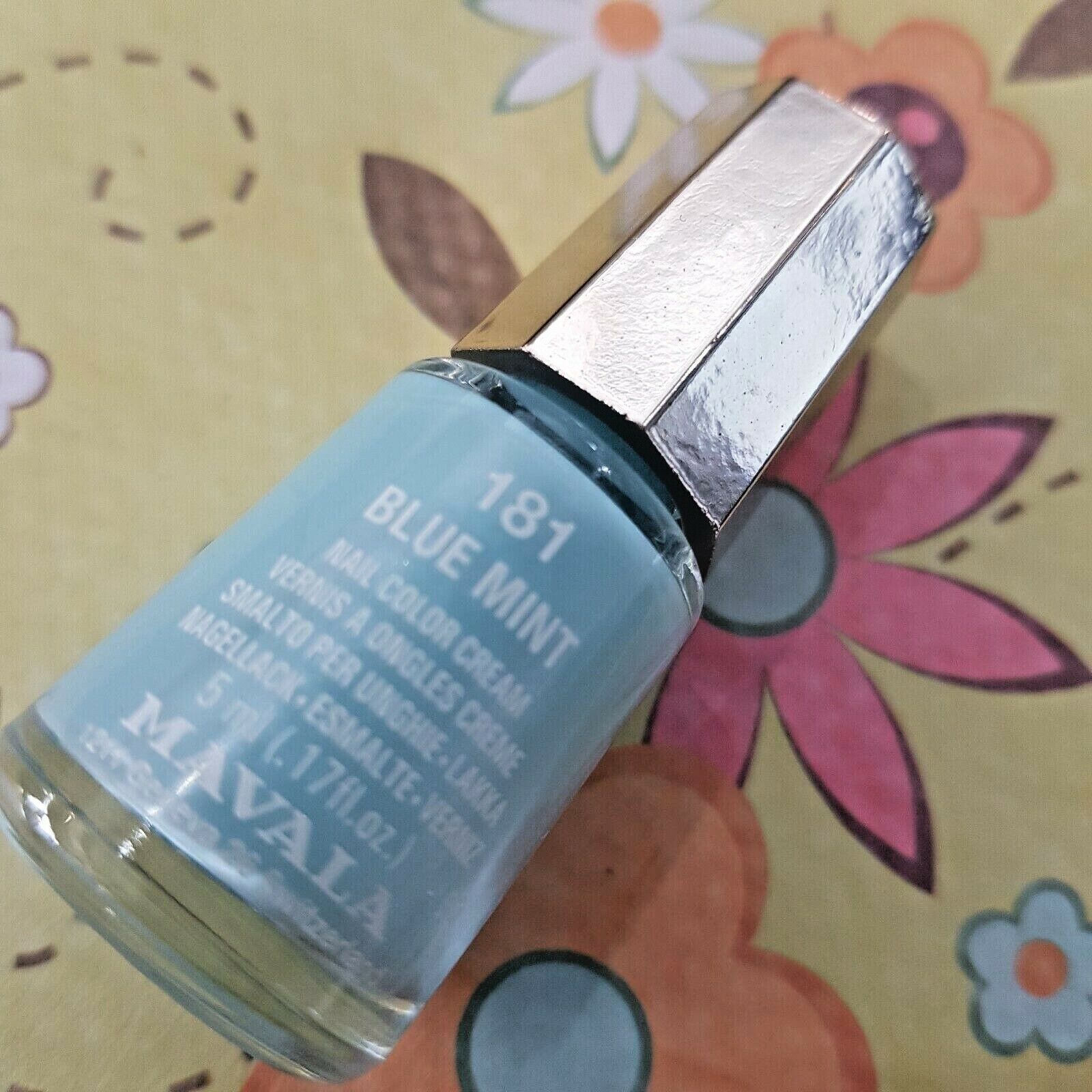 MAVALA Nail color cream smalto unghie 5ml colore 181 BLUE MINT nail polish